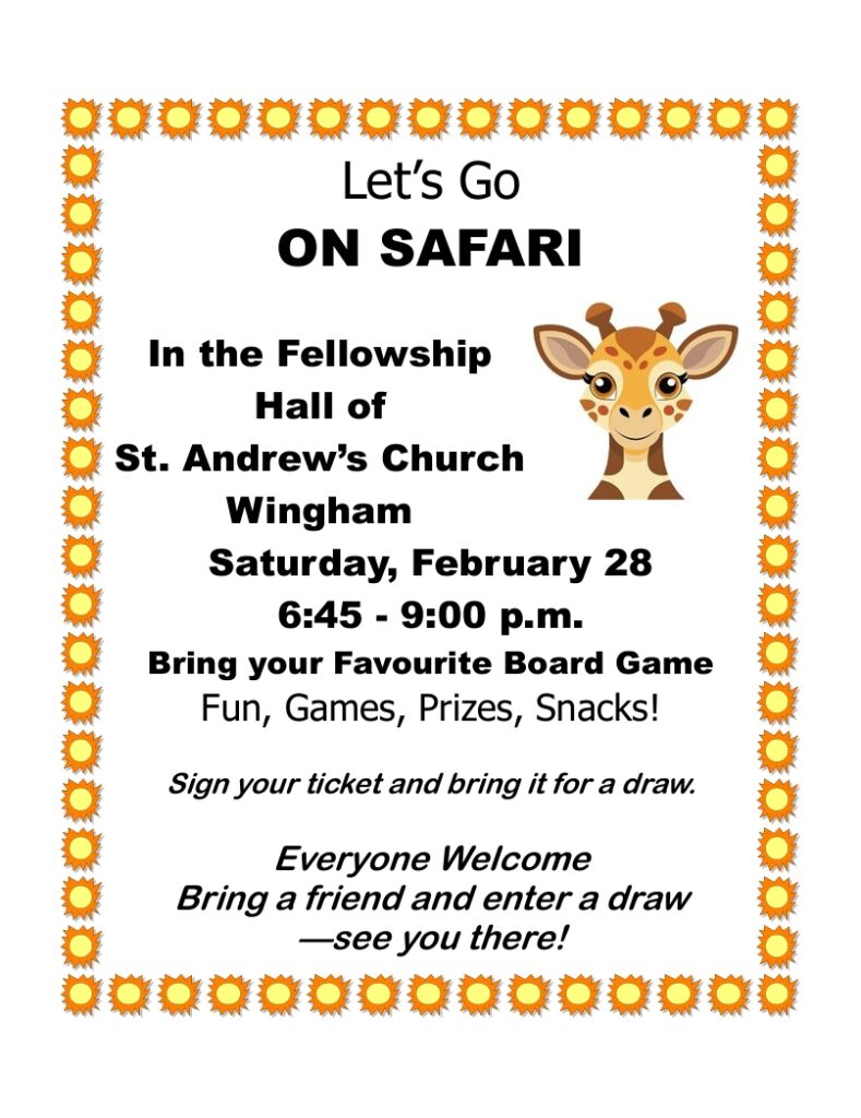 Let's Go On A Safari