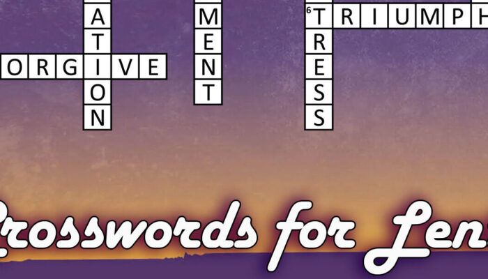 Crosswords for Lent – “Forgive”