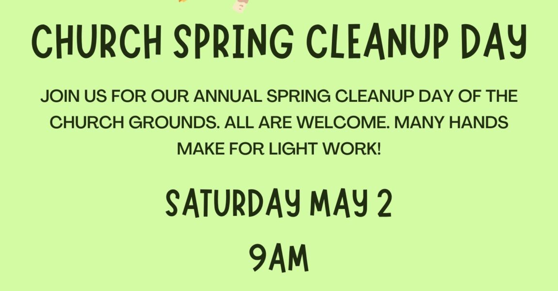 Spring Clean Up Day
